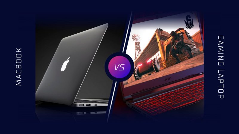 MacBook vs. Gaming Laptop: which one is better for gaming?