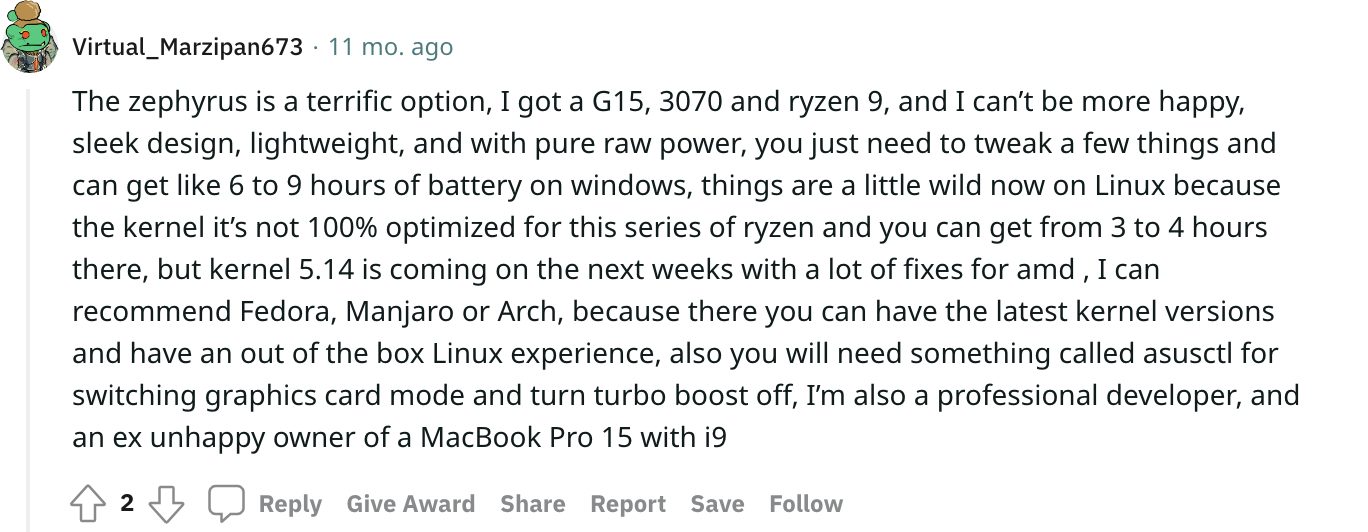 Best Windows Laptop According to Reddit