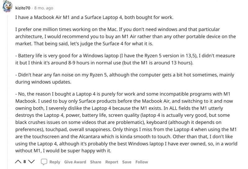 Best Windows Laptop According to Reddit
